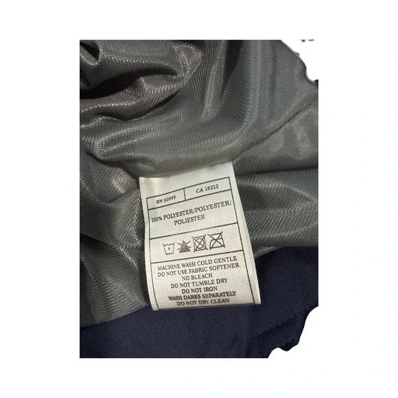 Atlanta Braves Windbreaker Jacket Men L Blue Full Zip Antigua MLB Y2K - Picture 9 of 11